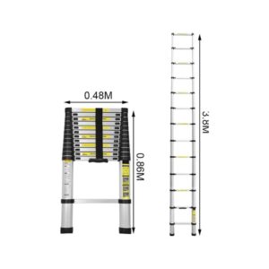 Telescoopladder 3.8 meter - F-Tools