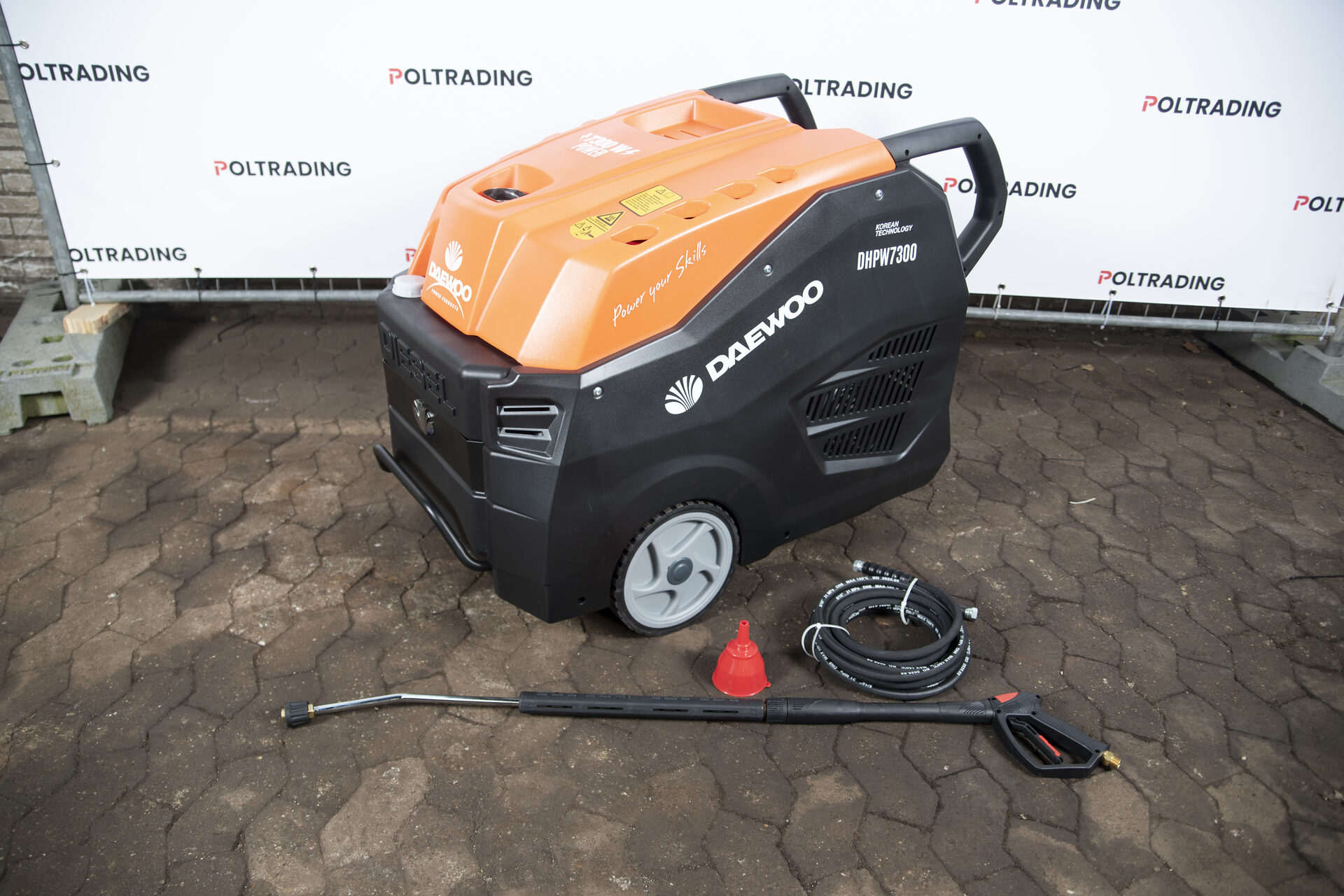 Heetwater hogedrukreiniger - Daewoo DHPW7300