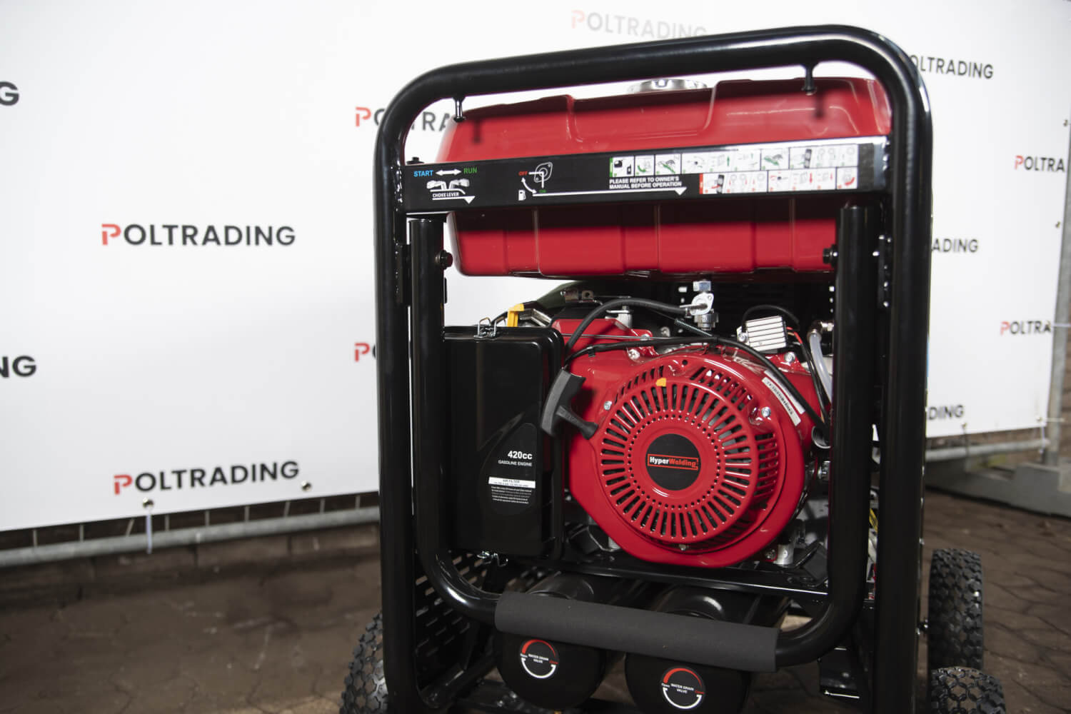 3 in 1 generator/lasapparaat/compressor - Hyper Welding