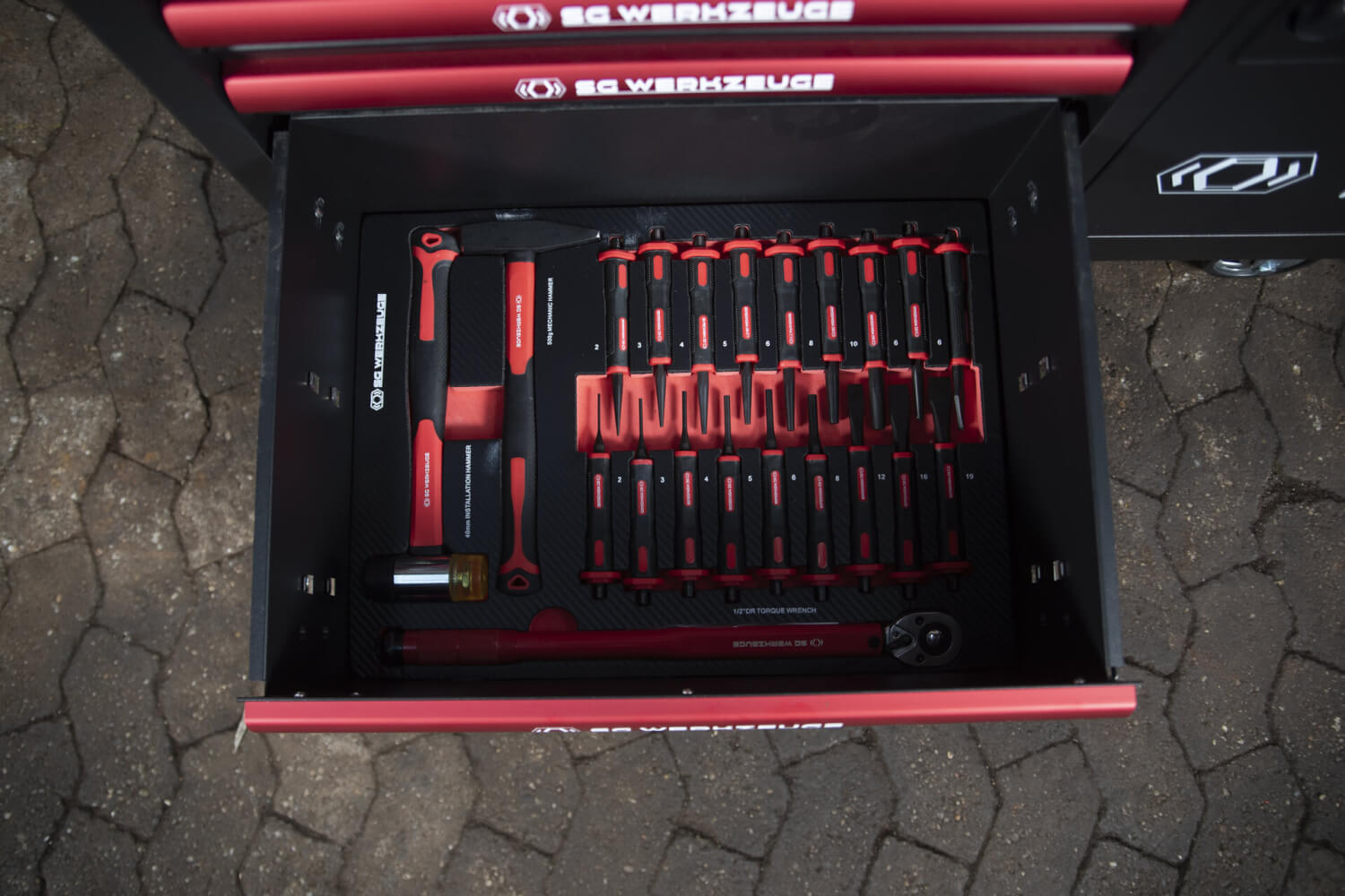 Gereedschapswagen - SG SC14-24 XXL Werkzeuge