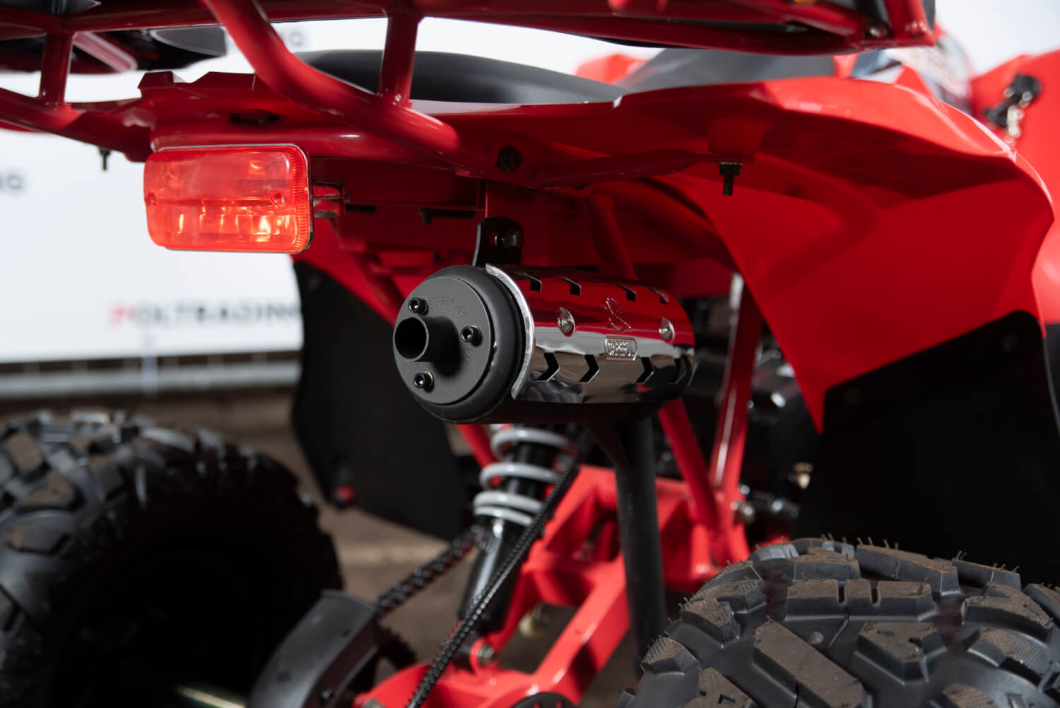 Quad 125cc rood - Ultra Motorcross