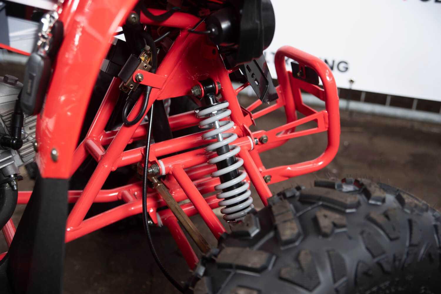 Quad 125cc rood - Ultra Motorcross