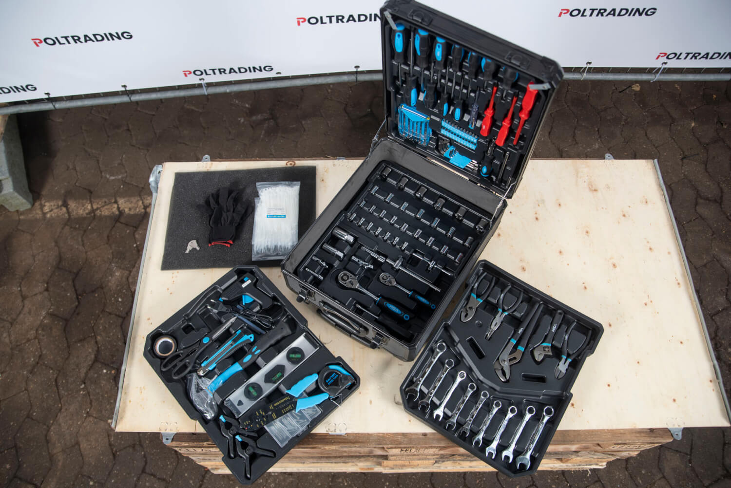 Gereedschapstrolley 610-delig - MSA