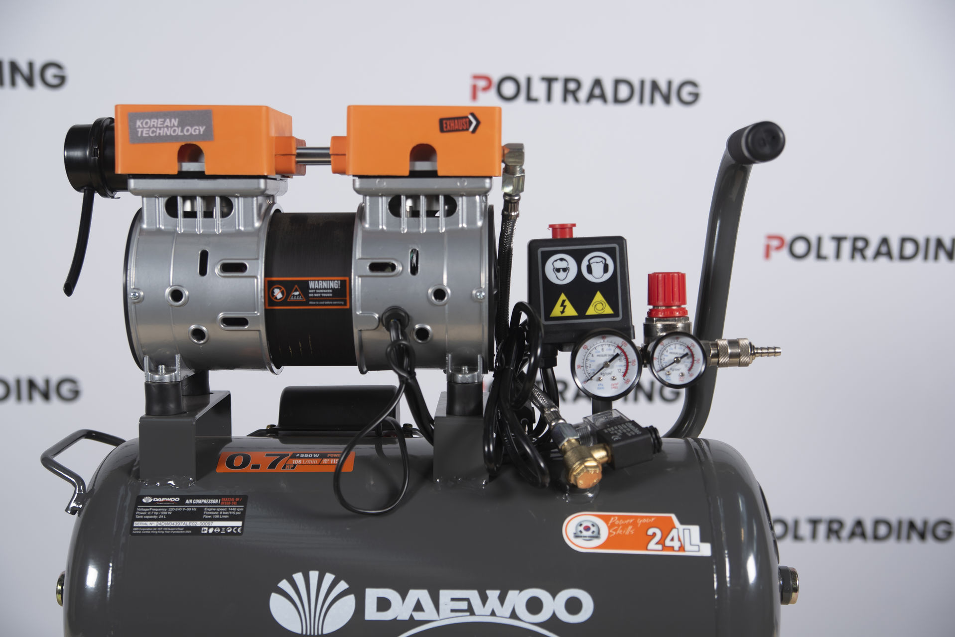 Luchtcompressor - Daewoo DAAX24L-OF