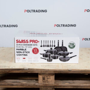 33-delige pannenset - Swiss Pro+ SP-3301