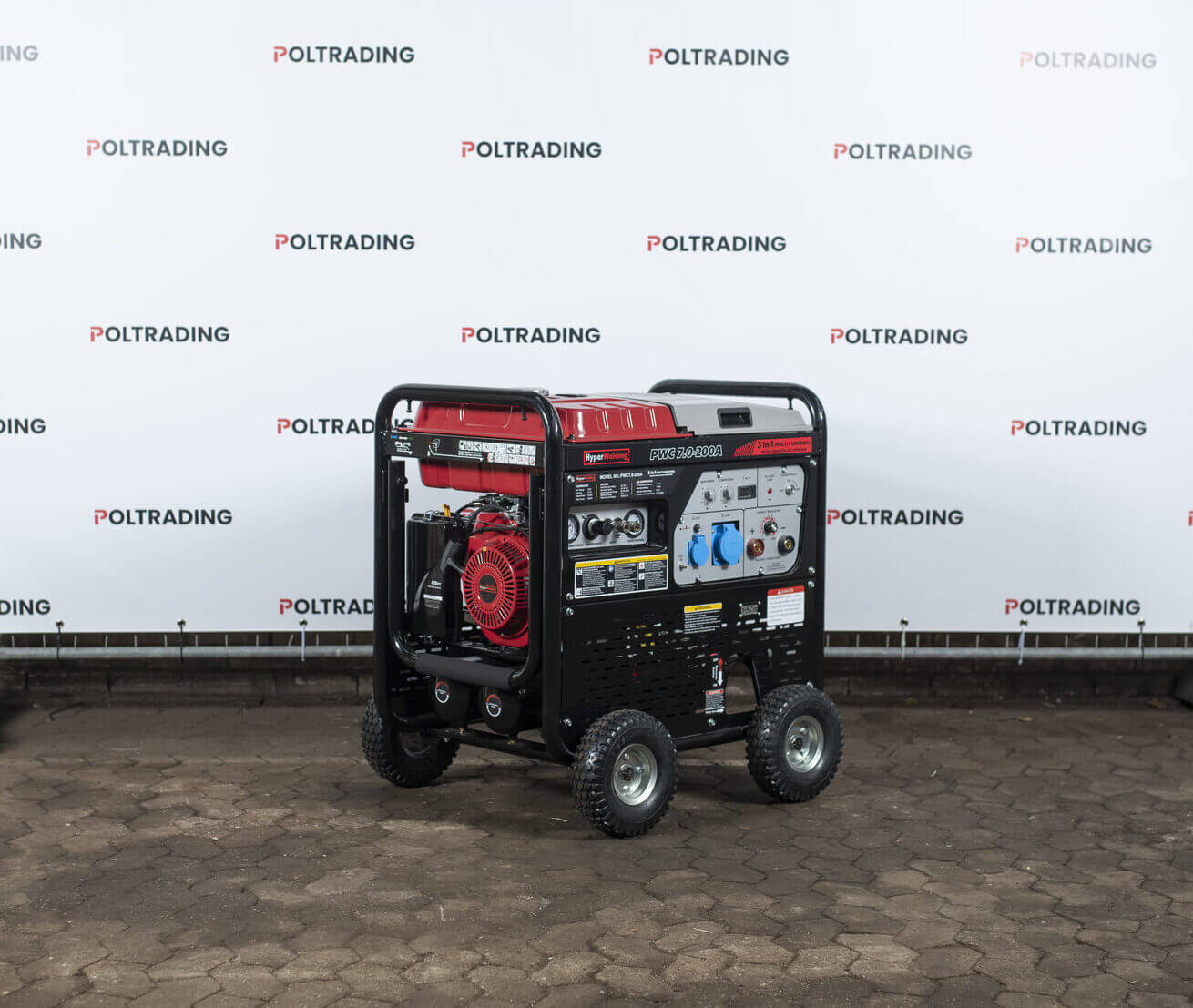 3 in 1 generator/lasapparaat/compressor - Hyper Welding