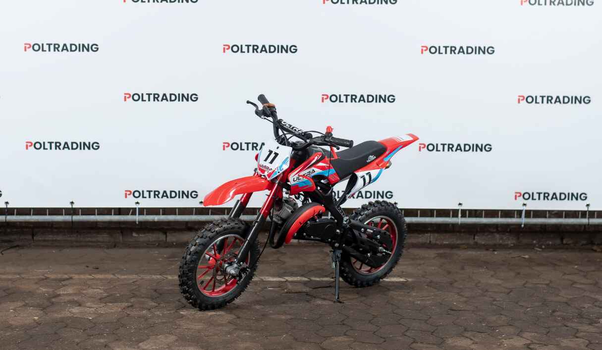 Mini crosser rood 49cc - Pol Trading