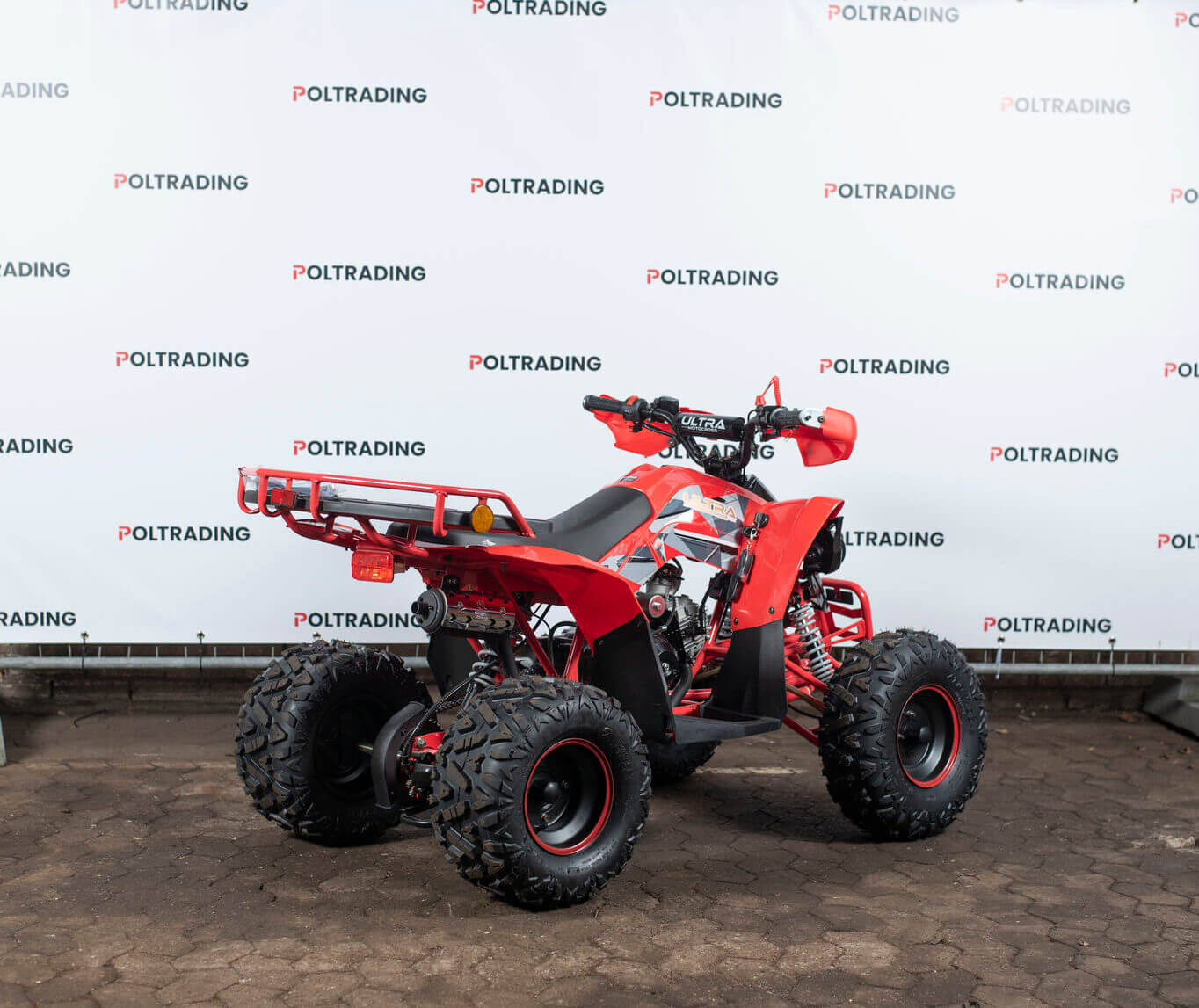 Quad 125cc rood - Ultra Motorcross