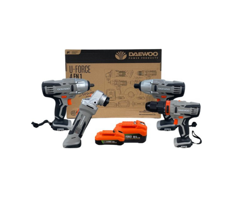 Gereedschap set 4 in 1 - Daewoo DAMWS266