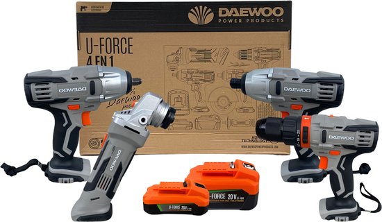 Gereedschap set 4 in 1 - Daewoo DAMWS266