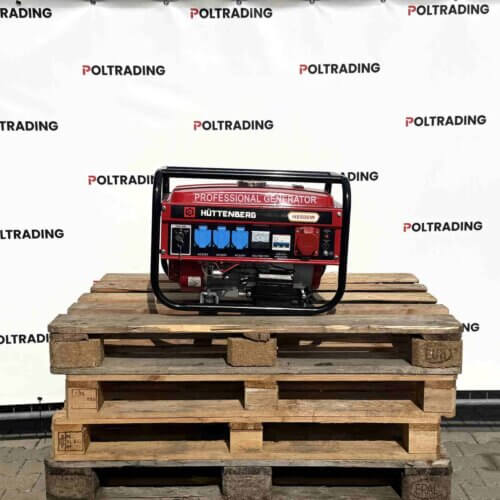 Benzine generator – Huttenberg key- en trekstart