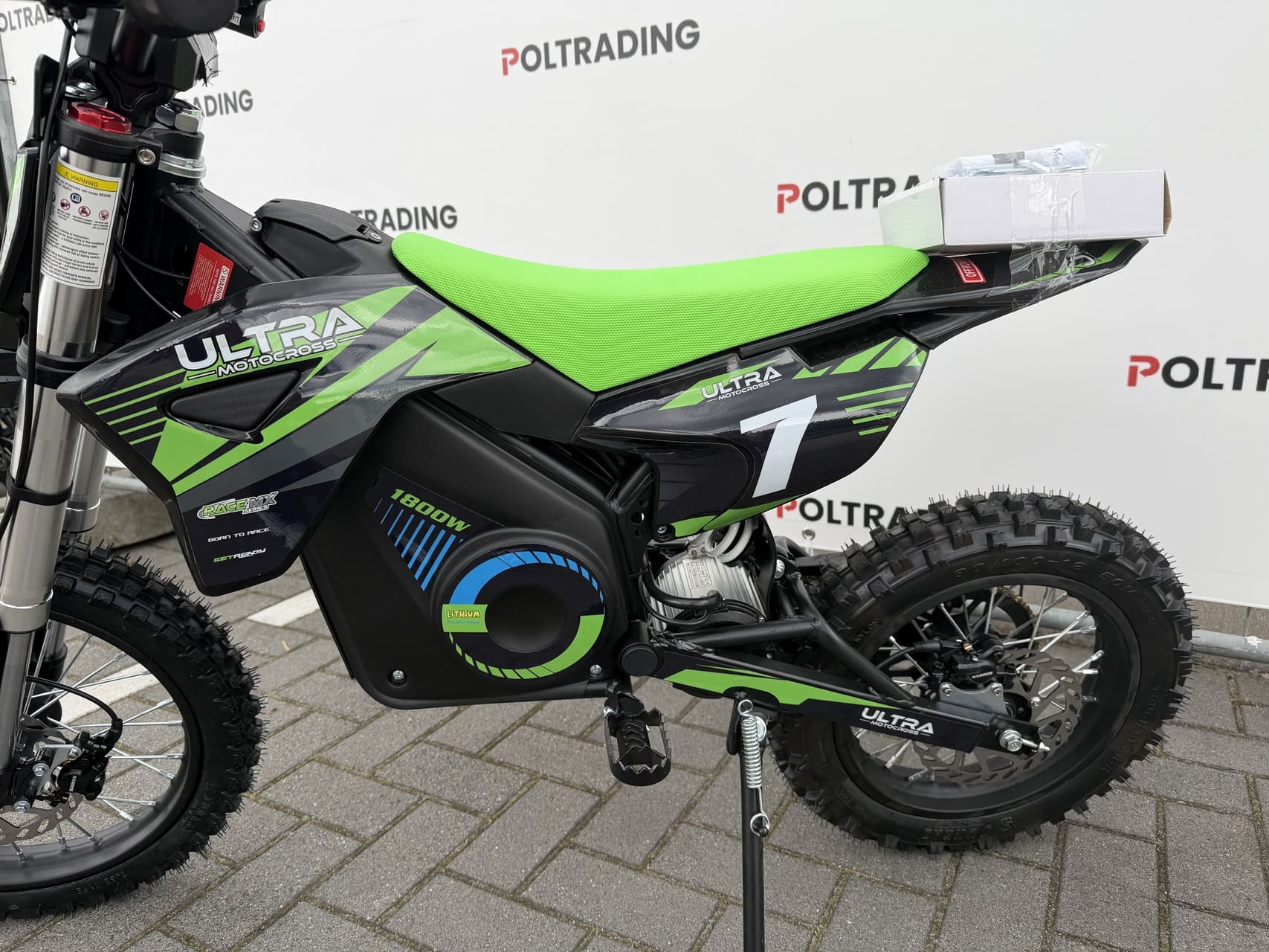 Elektrische Mini Crossmotor 1800W (48V) UltraMotocross
