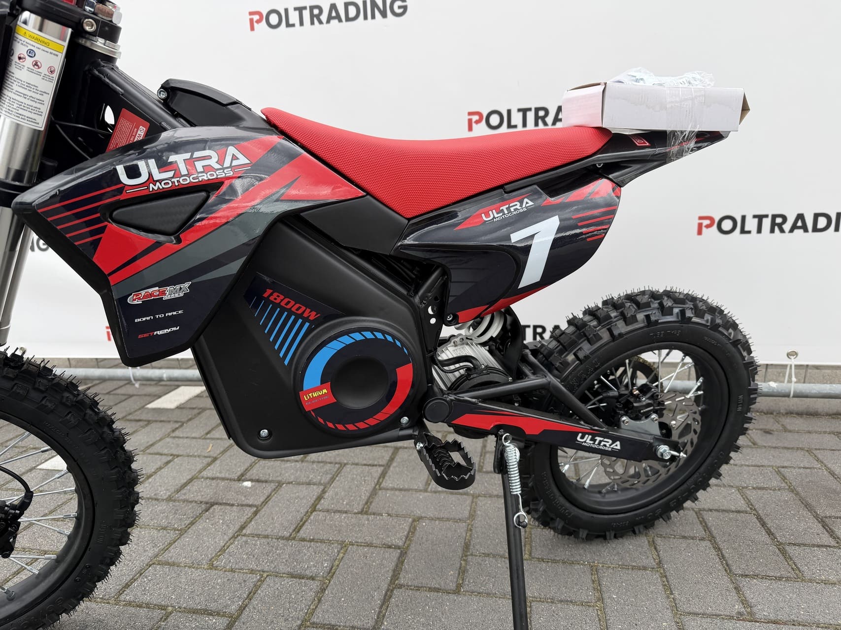 Elektrische Mini Crossmotor 1800W (48V) UltraMotocross